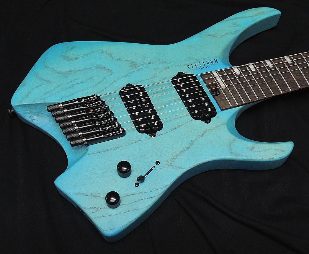 Amazon | VIKSTROM GUITARS VSMH-270 SBL Sky Blue ヴィクストロム